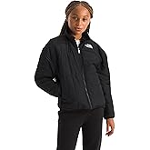 THE NORTH FACE Girls Reversible Shasta Full Zip Jacket | Puffer Coat With Synthetic Insulation, Fleece Lined, Water Repellent