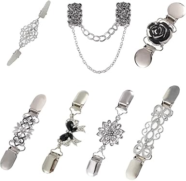 ladies silver cardigan