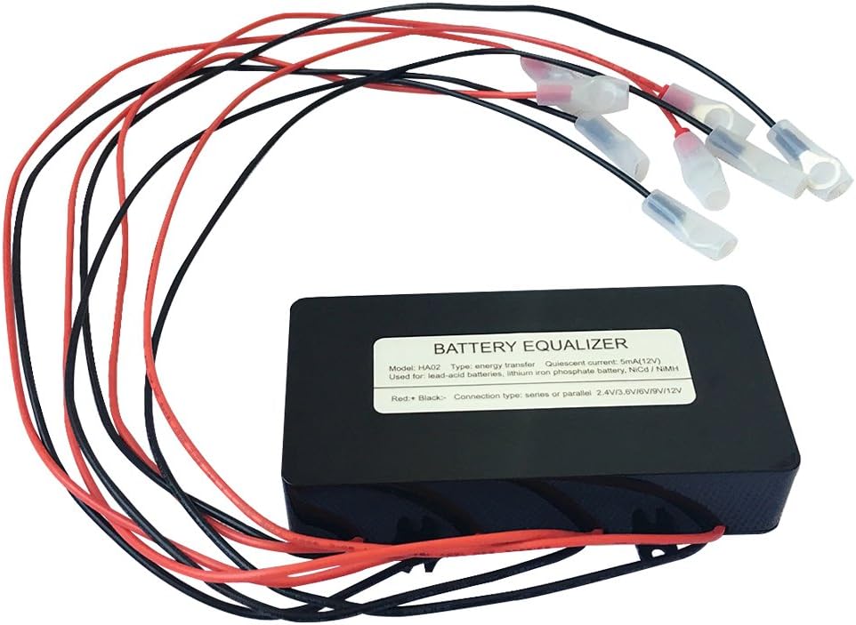 Krxny Battery Equalizer 48v Max 4 X 12v Batteries Voltage Balancer Charger For Gel Flood Agm Lead Acid Lithium Battery Bank Extend