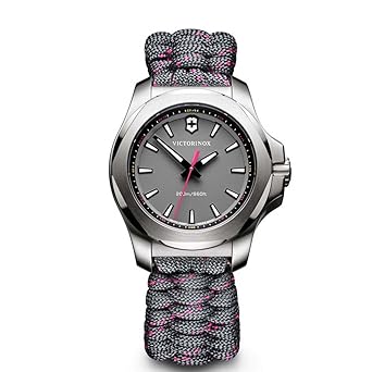 Victorinox I.N.O.X. V Grey Dial Ladies Watch 241771