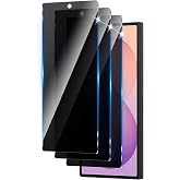 LZAYN 3 Pack Privacy Screen Protector for Samsung Galaxy Z Fold 8 Ultra | Full Coverage Anti-Spy Tempered Glass, 9H Hardness, Anti-Fingerprint, Bubble Free, Easy Installation