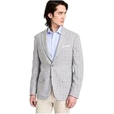Tommy Hilfiger Mens Modern fit Sport Coat Blazer 36 R Light Gray Plaid
