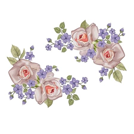 Sencillo Vida Bonita Pegatina Nevera Flores Cocina Nevera Pared ...