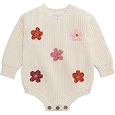Mud Pie Baby Girls Kids Daisy Sweater Bubble