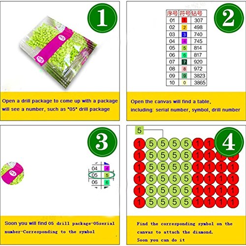 DIY 5D Diamond Painting Kits for Adults Full Drill Embroidery Paintings Rhinestone Pasted DIY Painting Cross Stitch Arts Crafts for Home Wall Decor 30x40cm/11.8×15.7Inches (Lion)