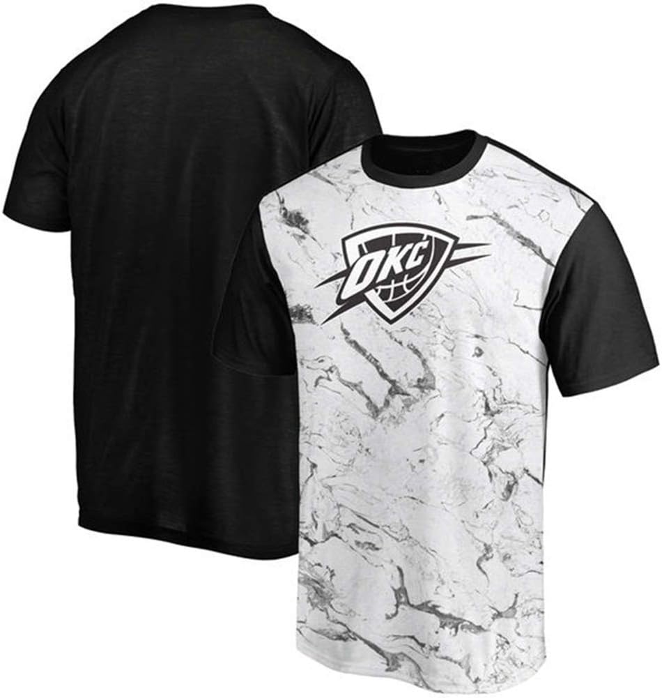 QAZWSX Equipo De La NBA Oklahoma City Thunder, Camiseta De ...