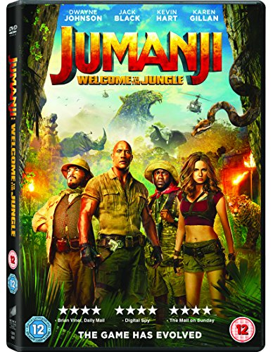 Jumanji Welcome To The Jungle [DVD] [2017] New Sealed Dwayne - Main Image