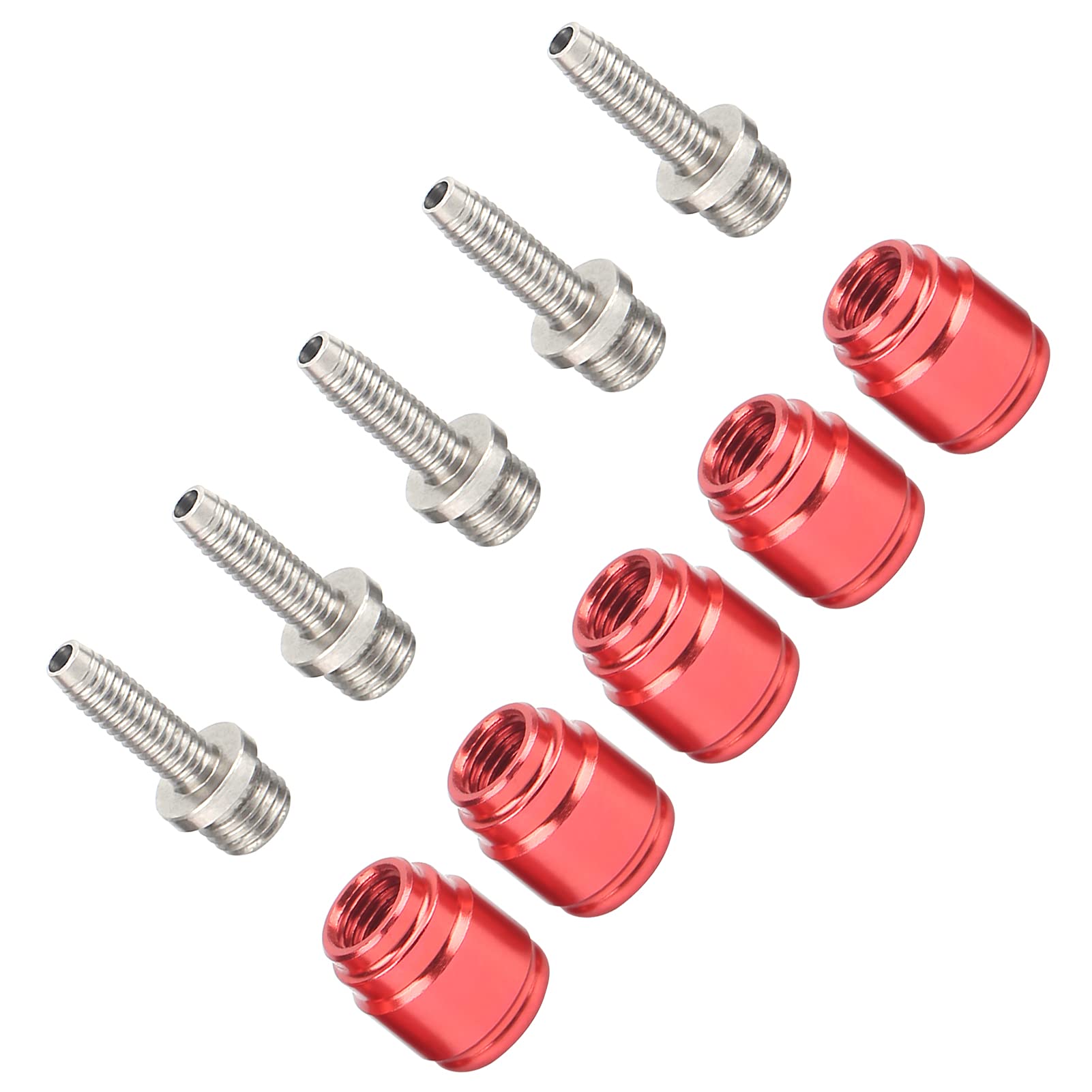 Brake Olive, Durable Aluminum Alloy and Stainless Steel Connecting Insert for Hydraulic Disc Brake Systems, Cyclists and Mechanics