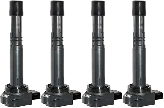Amazon Com Ignition Coil Pack Of 4 Compatible With Honda Accord Civic Crv Element Acura Rsx 2 0l 2 4l Uf311 C1382 Automotive