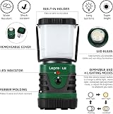 Lepro 1000 Lumen Rechargeable Camping Lantern 4 Modes 4400mAh Power Bank view 9