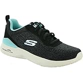 Skechers Sport Skech-Air Dynamight-Top Prize Women's Sneaker 6 C/D US Black-Turquoise