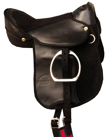 Shettysattel Ponysattel Reitkissen NELLY mit Zubehör 10'| Sattelset fürPony-Shetty auch für Holzpferde geeignetes Set | Cub S