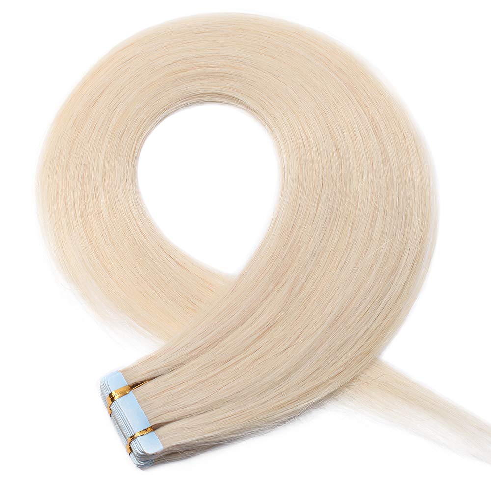 Tape in Hair Extensions Human Hair Skin Weft 100 Real Remy Hair