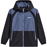 MGEOY Kids Rain Jackets Waterproof with Hood Lightweight Rain Coats for Girls Boys