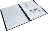 Rapesco 1651 Germ-Savvy Antibacterial Hardcover Presentation Folder 50 Pockets view 3