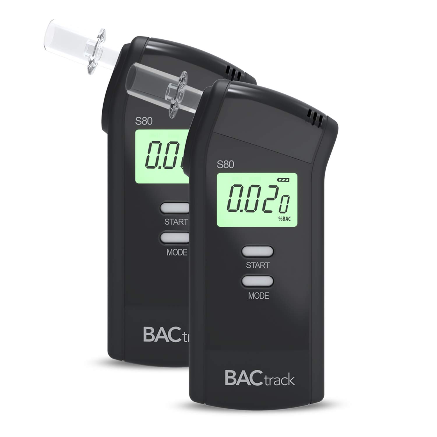 BACtrack S80 Breathalyzer (2 Pack) ProfessionalGrade Accuracy DOT & NHTSA