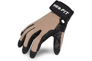 Intra-FIT Climbing Gloves Rope Gloves,Perfect for Rappelling Rescue Rock/Tree/Wall/Mountain Climbing,Adventure,Outdoor Sports