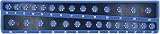 Laser 8634 1/2"D Twist Lock Socket Tray Holder 28 Sockets 10-23mm Metric PP view 5