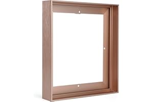 YIVIVEN Canvas Floater Frame 24x36, 1 1/4" Deep Metal Floater Frame for Canvas Painting, Canvas Floating Frame, Floater Frames, Canvas Frame Kit, Canvas Art Frame (24"x36", Purple Gold)