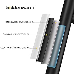 goldenwarm 25 Pack Black Cabinet Pulls Black