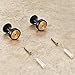 MANCEL Brass Towel Hooks Wall Mounted Kitchen Bathroom Dedroom Hanging Holder (2 Pieces)