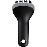OXO Good Grips Electric Indoor Grill and Panini Press Brush | Angled Bristles, Heat-Resistant Handle, Cleaning Supplies, Grilling Tools, Air Fryer, Stovetop, Waffle Maker