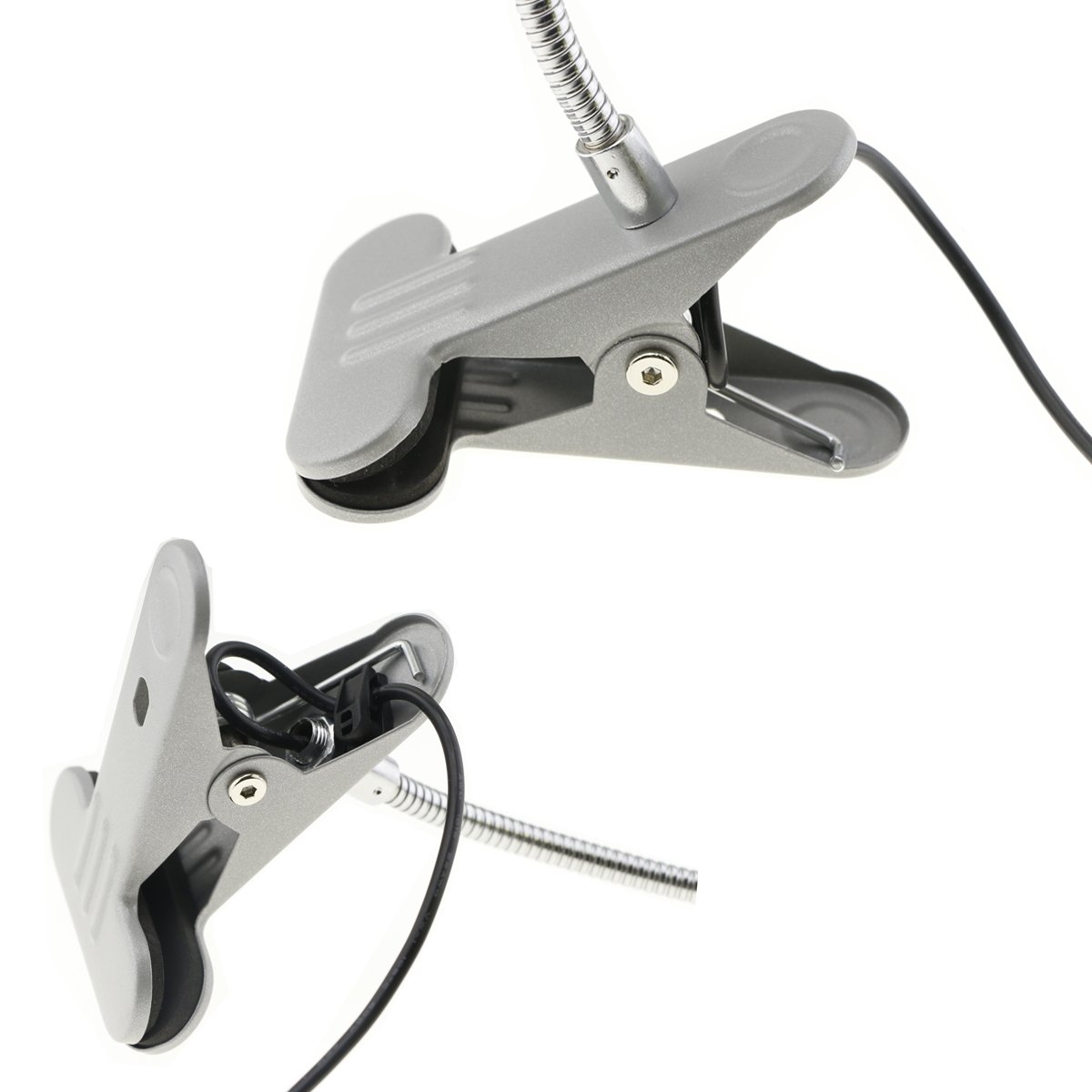 Clip on Book Light, Reading Light, Reading on Bed, USB Plug for Readers, Kids, Children