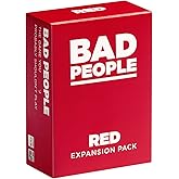 BAD PEOPLE Party Game - RED Expansion -100 New Question Cards for The Hilarious Adult Card Game for Fun Parties and Board Gam
