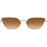 SOJOS Small Cateye Sunglasses Fashion Narrow Fun Designer Sun Glasses SJ1127A