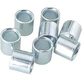 MEETOOT 8PCS Skateboard Bearing Spacers Bearing Retainers Wheel Stabilizers Washers Axle Nuts Speed Kit for Longboard Skateboard Cruiser Off Road Skate Shoes with Inline Skates