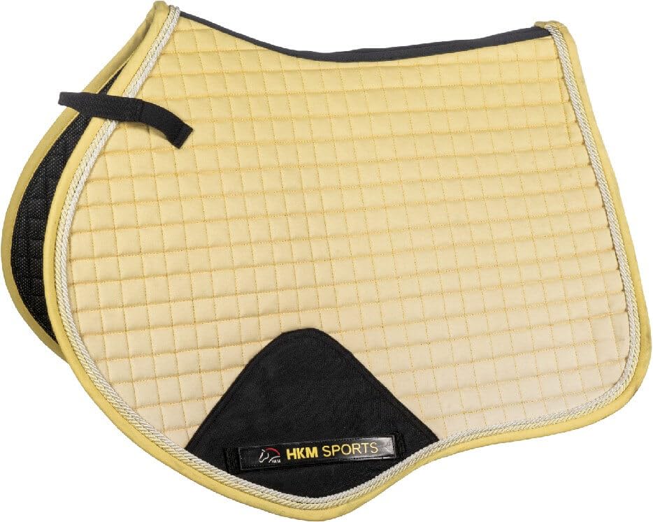 HKM Essentials Ombre Saddle Cloth Light Yellow/Yellow Dressage