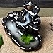 Pixnor Ceramic Glaze Incense Smoke Cone Burner Backflow Censer Tower Holder
