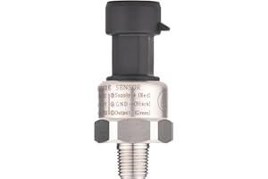 REAXOAL 100 PSI Pressure Sensor Fuel Oil Coolant Pressure 7990100 Compatible with EFI and Data Logging Systems (1/8" NPT Thread,0.5V to 4.5V)