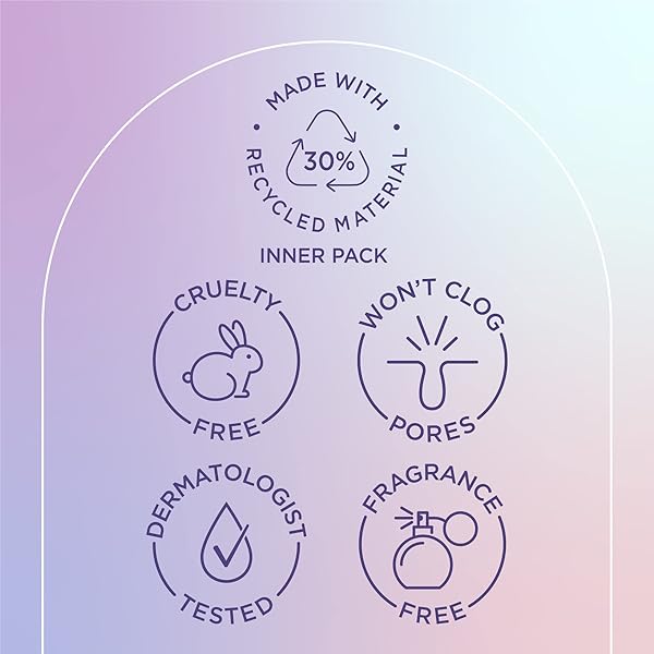 BIORÉ HYDRATE & GLOW FACE SERUM FOR DRY, SENSITIVE SKIN WITH HYALURONIC ACID, COCONUT WATER AND PREBIOTICS, DERMATOLOGIST TESTED FACE SERUM, FRAGRANCE FREE, NOT TESTED ON ANIMALS, 1 OZ BOTTLE