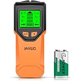 Stud Finder Wall Scanner - 5 in 1 Stud Finder Tool w/Smart Chip and HD LCD Display, Stud Detector Beam Finders for the Center and Edge of Wood AC Wire Metal Studs Joist Pipe (Onion)