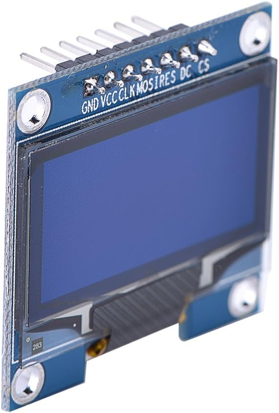 DollaTek 2Pcs 1.3" SPI 128x64 SSH1106 OLED LCD Display LCD Module for Arduino AVR PIC STM32 - White font - Image 5