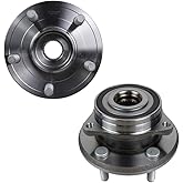 Autoround 513324 Front Wheel Hub Bearing Assembly Fit for 2011-2019 Jeep Grand Cherokee, 2011-2020 Dodge Durango 5 Lugs [2-Pack]