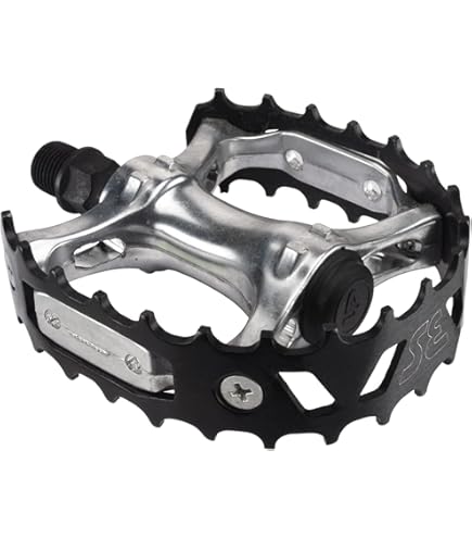 Amazon.com : Wellgo Old School BMX MTB XC-II Bear Trap 9/16