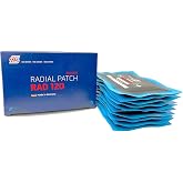 Rema TIP TOP RAD120 Radial Tire Patches &ndash; 4-7/8&rdquo; x 3" Self-Vulcanizing Flat Tire Universal Repair Patches &ndash; 10 Count
