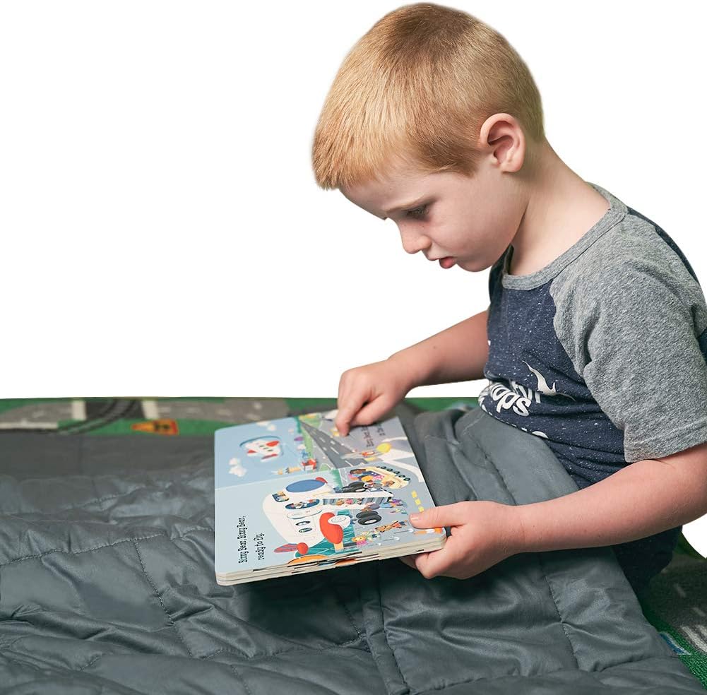 Amazon.com: COMHO Weighted Blanket for Kids Cotton(10 lbs,41"x60") 100%
