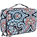 Vera Bradley Luggage Large Blush & Brush Makeup Case, Classic Black