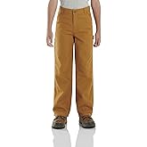 Carhartt Boys Flannel-Lined Canvas Dungaree Pants