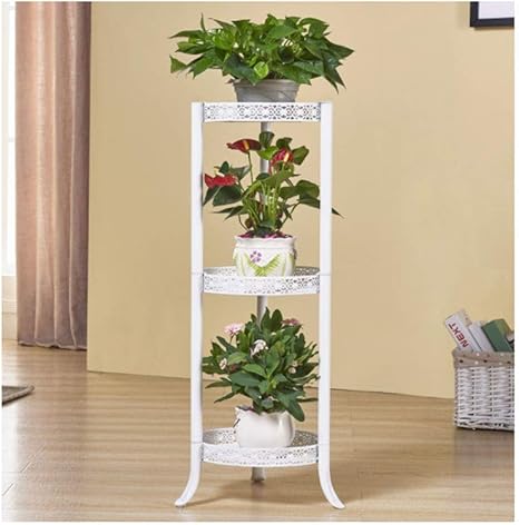 Amazon Co Jp フラワーラック 鉢植え スタンド 園芸ラック 花台 植物棚 盆栽棚 屋外 室内 花棚 植物スタンド フラワーポットマルチレイヤフラワースタンド窓辺デスク多肉植物クリエイティブアイアンアートバルコニーフラワースタンド Slzflsshpk ホーム キッチン