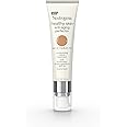 Neutrogena Healthy Skin Anti-Aging Perfector Tinted Facial Moisturizer and Retinol Treatment with Broad Spectrum SPF 20 Sunscreen with Titanium Dioxide, 50 Tan to Medium, 1 fl. oz