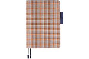 ほぼ日 Hobonichi Techo Cousin Cover [A5 Cover Only] Shirt Fabric: Brownie Plaid Red