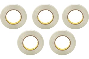 ANKROYU Heavy Duty Fiberglass Filament Strapping Tape 5 Rolls Reinforced Packing Sealing Tape Strong Adhesive High Tensile fo