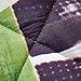 Green Football Field Soccer Comforter Sets Twin 3 Pcs, Boys Girls Twin Soccer Bedspread Coverlet Quilt Comforter ,Boys Soccer Bedding Sets Twin, 1 Reverse Comforter, 2 Pillowcase