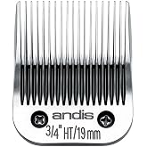 Andis 63980 UltraEdge Detachable Blade, Size 3/4in HT, Pro Carbon Steel | Fits Andis Master ML clippers, close-cutting for fades &amp; tapers, professional hair trimmer blade