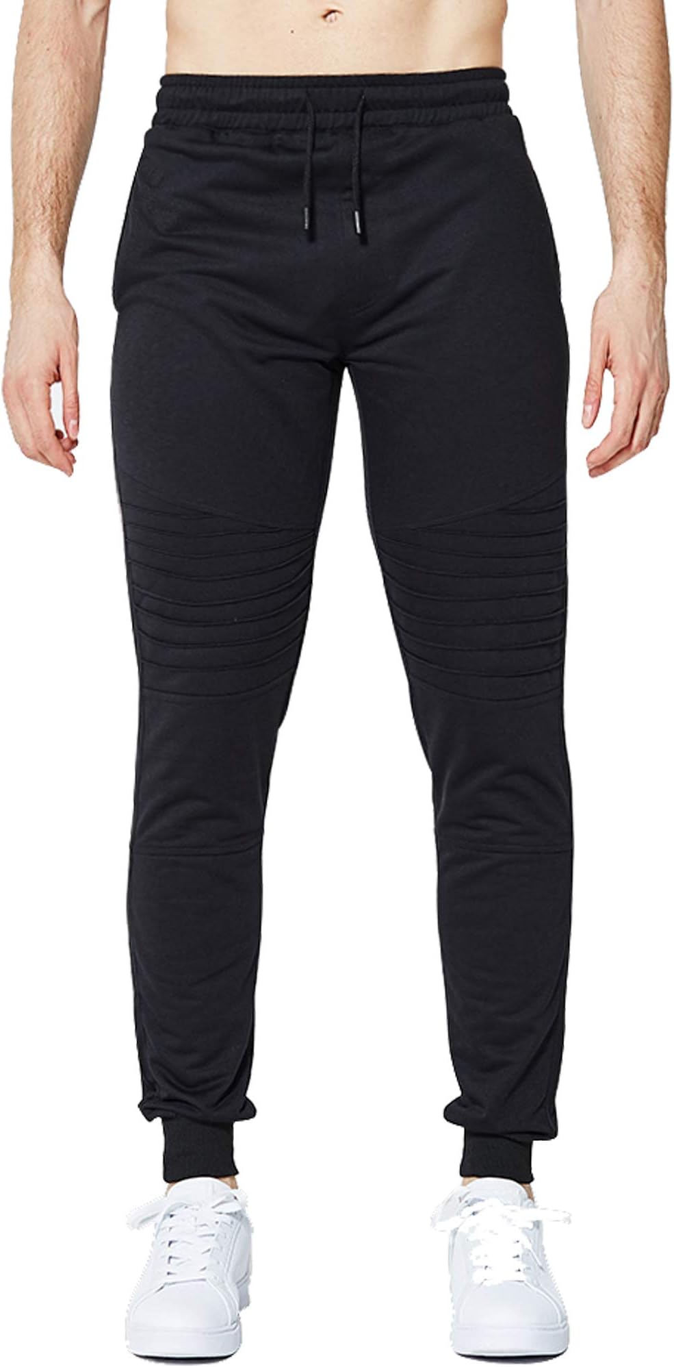 LBL Men's Jogger Sweatpants Workout Running Slim Fit Sports Trousers for Gym Training Pants
