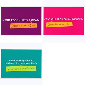Postkarten Set Sprüche Humorwir Essen Jetzt Opa Amazon